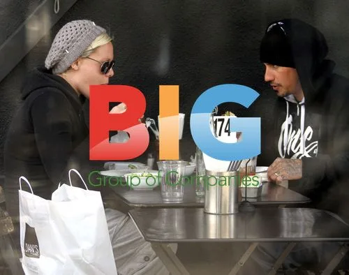 Pink and Carey Hart at Joan's on Third in LA