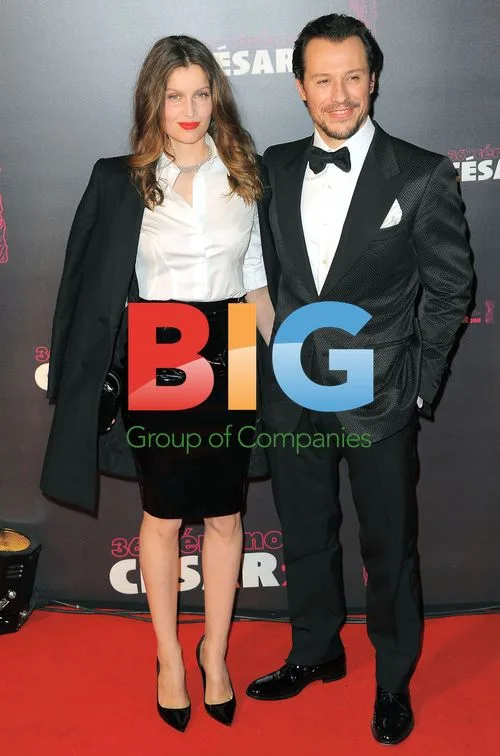 Laetitia Casta and Stefano Accorsi at Cesar Awards