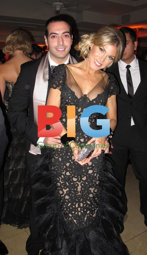 Celebrities at Domino Gala in Hollywood