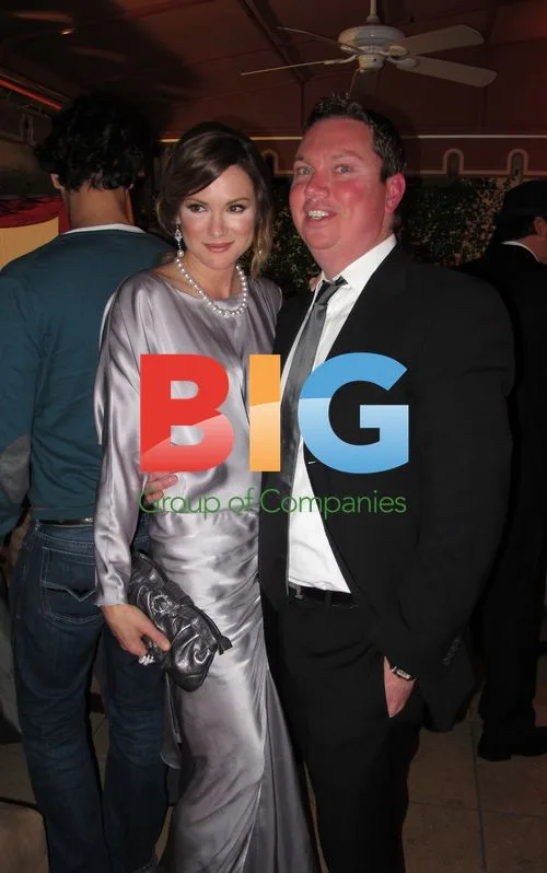 Celebrities at Domino Gala, Hollywood
