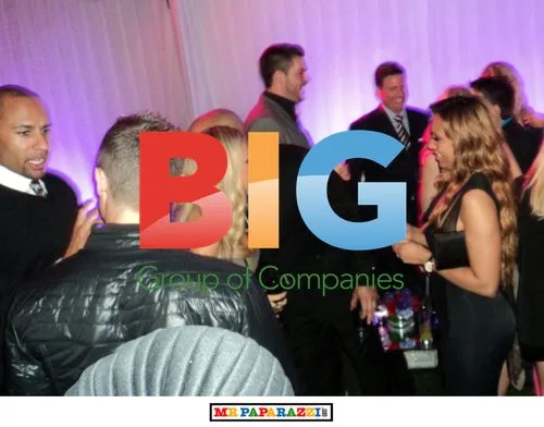 Kendra Wilkinson and Hank Baskett with Mel B. and Stephen Belafonte