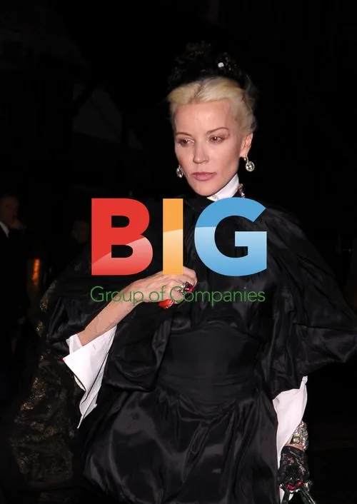 Daphne Guinness at Scotts restaurant in London