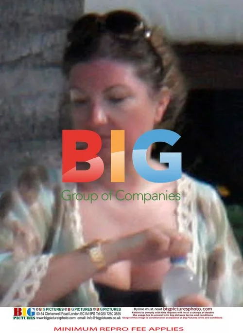 Karen Brady on Holiday in Mauritius