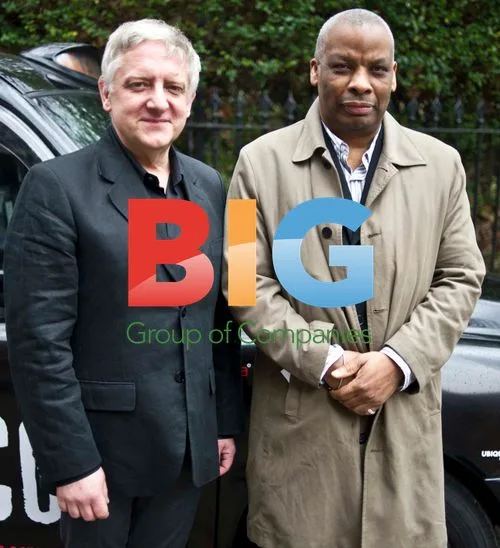 Don Warrington and Simon Russell Beale at The Off West End Theatre Awards
