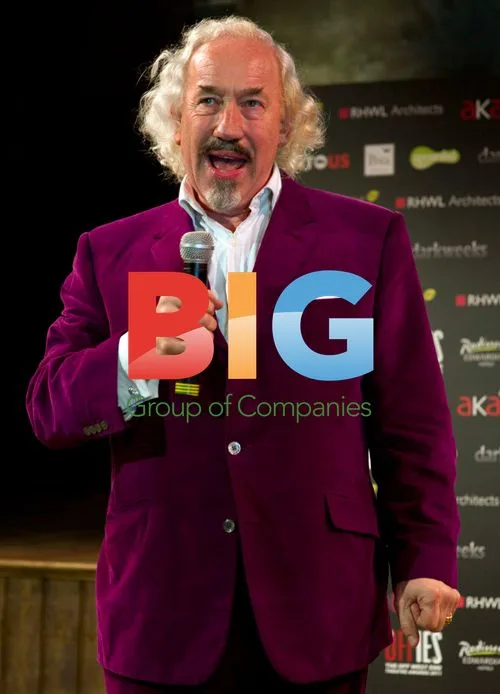 Simon Callow at The Off West End Theatre Awards