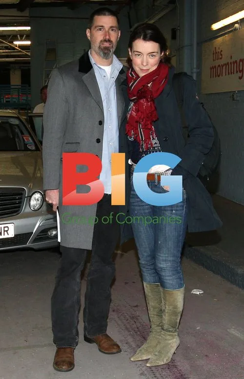 Matthew Fox and Olivia Williams at ITV Studios