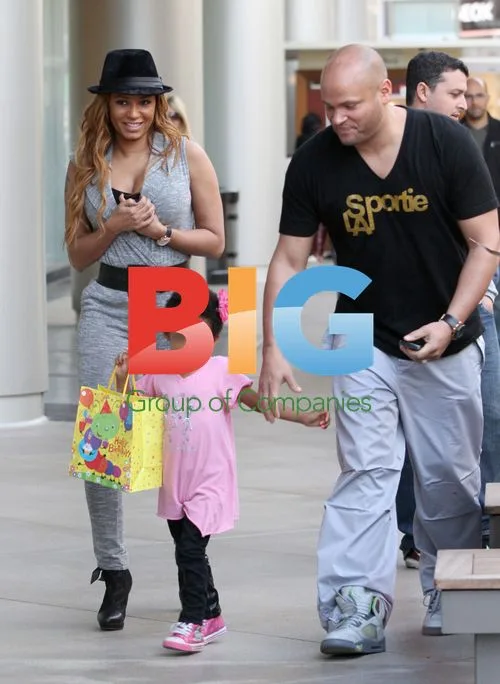 Mel B Heads to Birthday Party