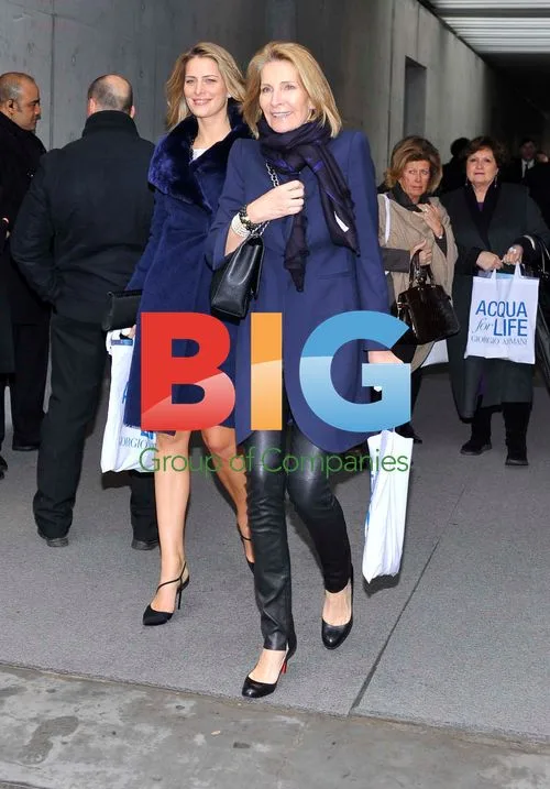 Princess Tatiana at Milan Fashion Week