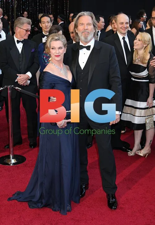 Jeff Bridges and Susan at Oscars