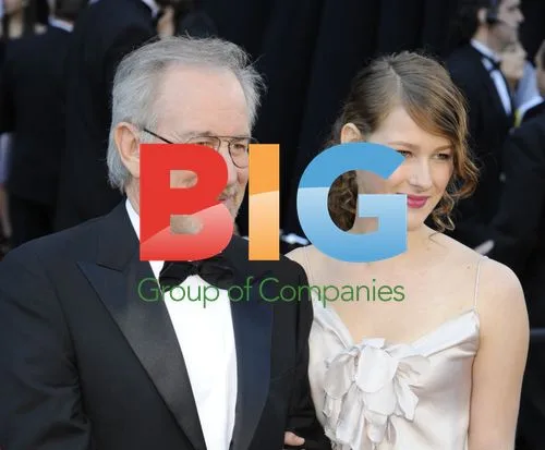 Spielberg and Daughter at Oscars