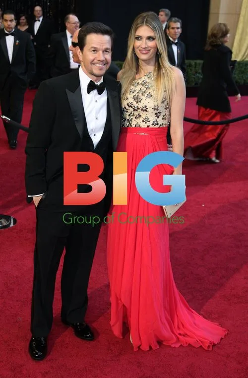 Mark Wahlberg and Rhea Durham at 83rd Oscars