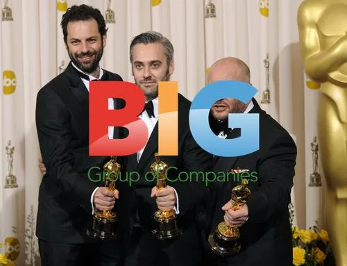The King's Speech Producers Backstage at Oscars