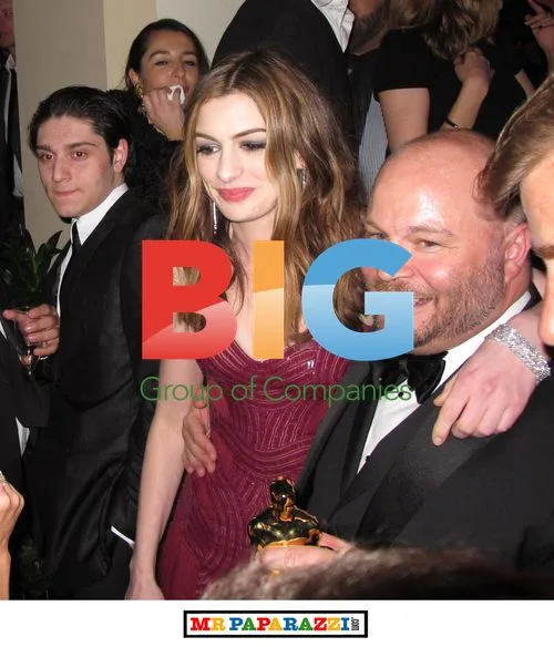 Anne Hathaway at Weinstein Oscar After Party