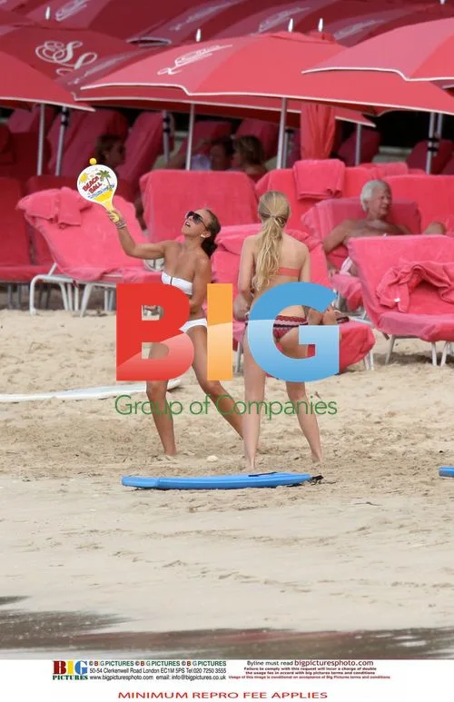 Chloe Green Enjoys Beach Tennis