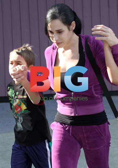 Octomom and Kids at Disneyland