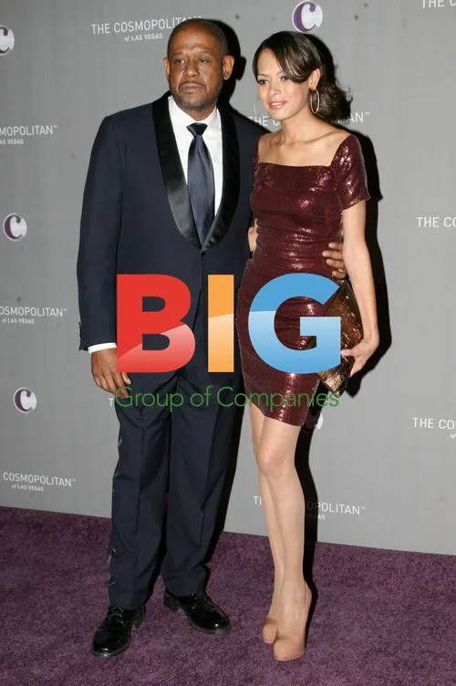 Forest Whitaker and Keisha Whitaker at NYE