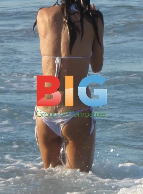 Alessandra Ambrosio Braves Waves in St. Barth