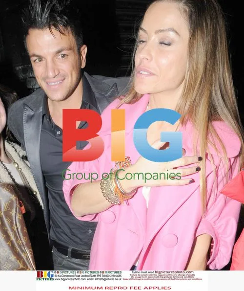 Peter Andre and Elen Rives Spotted Leaving Claridges