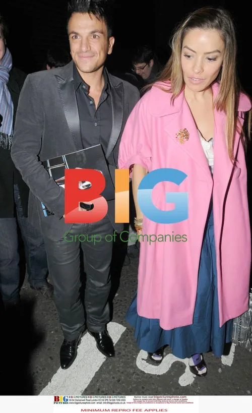 Peter Andre and Elen Rives Spotted in London