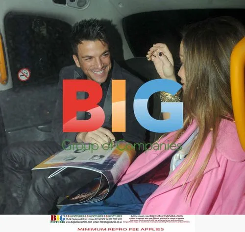 Peter Andre & Elen Rives Leave Claridges