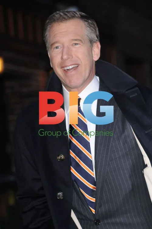 Brian Williams on Letterman Show