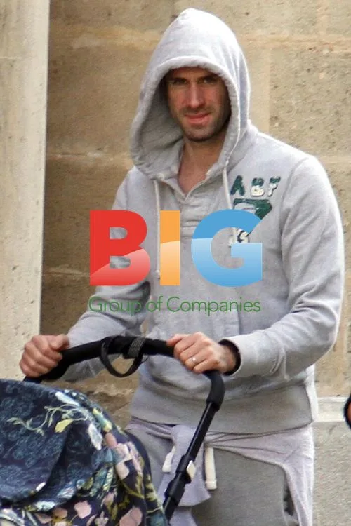 Joseph Fiennes and Family in Majorca