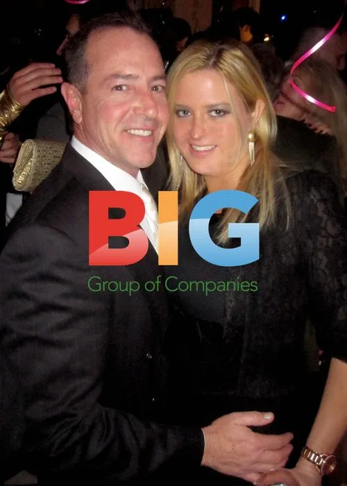 Michael Lohan and Kate Major at Bel Air Magazines Party