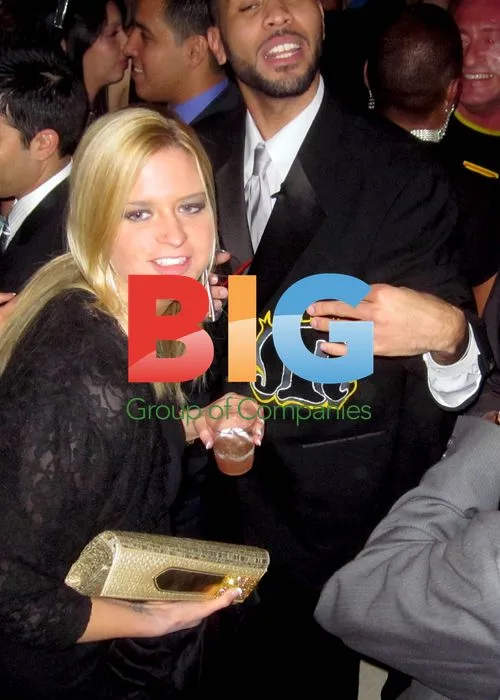 Michael Lohan and Kate Major at Bel Air Magazines Party