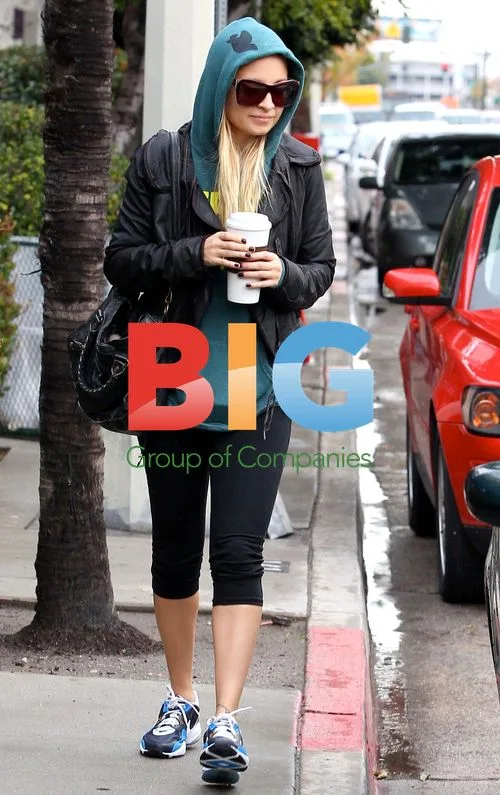 Nicole Richie Leaving the Gym