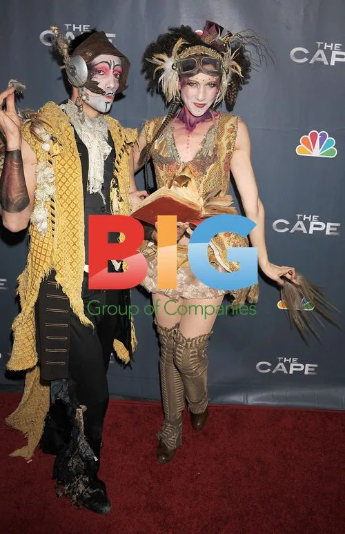 Lucent Dossier at 'The Cape' Premiere