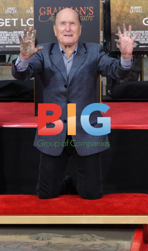 Robert Duvall cement handprint ceremony