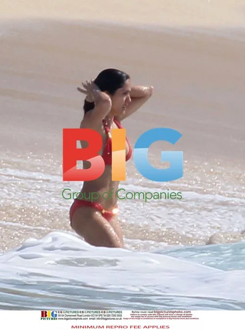 Salma Hayek and Daughter in St Barths