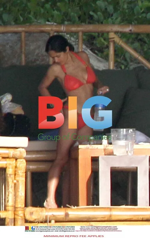 Salma Hayek and daughter vacation in St Barths