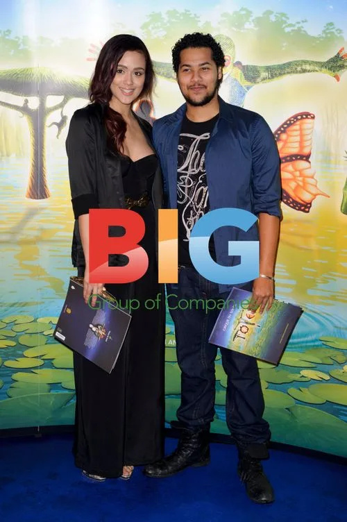 Nathalie Emmanuel and Devon Anderson at Cirque Du Soleil Totem