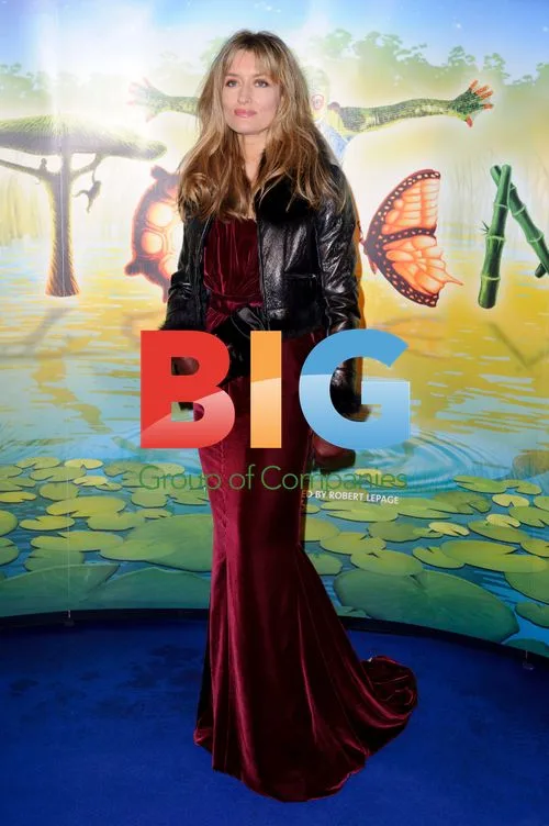 Natasha McElhone at Cirque Du Soleil's Totem press night