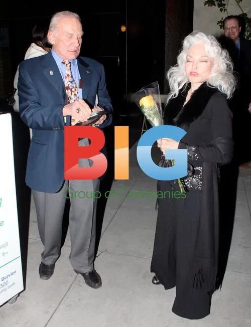 Buzz Aldrin and Wife at Spago