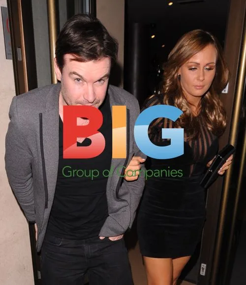 Chanelle Hayes and Greg Burns out in London