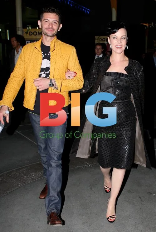 Debi Mazar Leaving 'Somewhere' Premiere