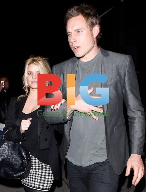 Jessica Simpson and Eric Johnson in West Hollywood