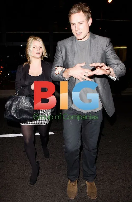Jessica Simpson and Eric Johnson in West Hollywood