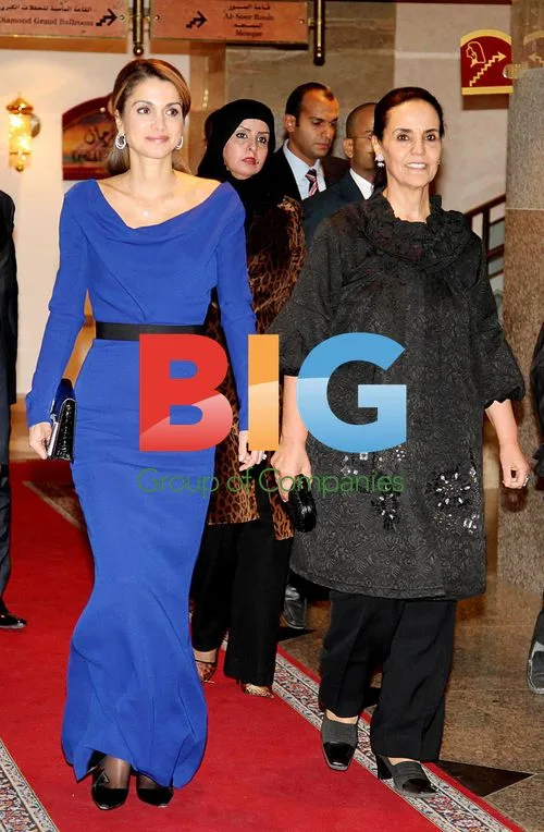 Queen Rania at Kuwait Fundraiser