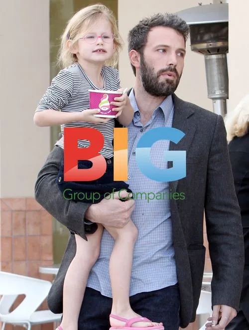 Ben Affleck and Jennifer Garner with Daughter Violet
