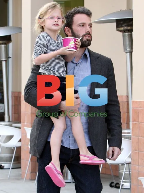 Ben Affleck and Jennifer Garner with Daughter