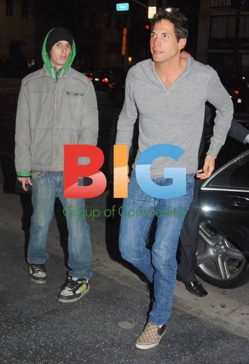Joe Francis Arrives at Katsuya in Hollywood