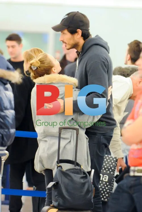Kylie Minogue and Andres Velencoso in Tossa de Mar, Spain
