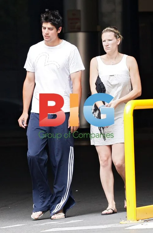 Alastair Cook out for breakfast in Sydney