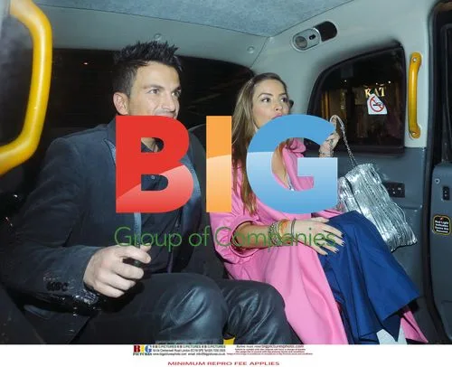 Peter Andre and Elen Rives Spotted Leaving Claridges