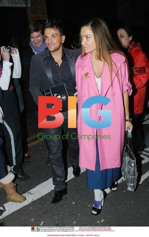 Peter Andre and Elen Rives spotted out in London