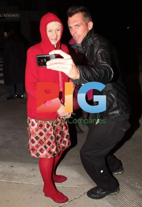 Helen Mirren in 'Little Red Riding Hood' Look