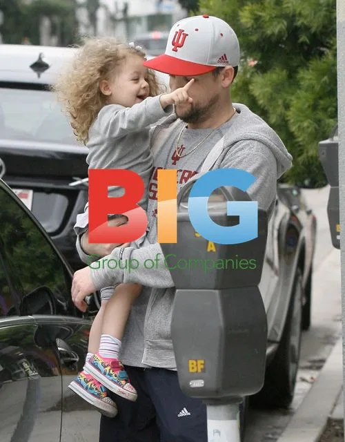 Joel Madden & Daughter Harlow